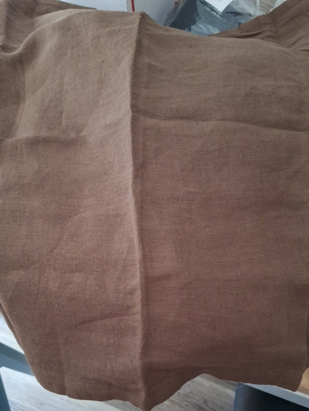 Quince European Linen Euro Sham Espresso NWOT - Picture 2 of 4